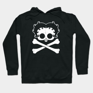 BETTY BOOP - Skull & crossbones 2.0 Hoodie